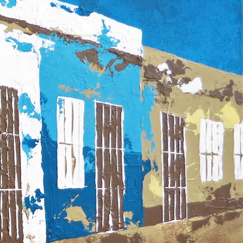 Gemälde Kuba 2 Detail
